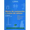 Cimentaciones
 - Muros de contención y muros de sotano