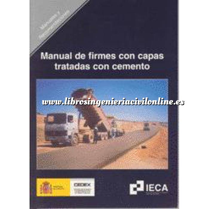 Imagen Carreteras Manual de firmes con capas tratadas con cemento