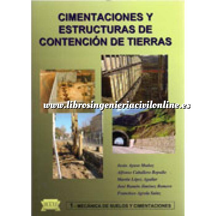 Imagen Cimentaciones
 Cimentaciones y estructuras de contención de tierras