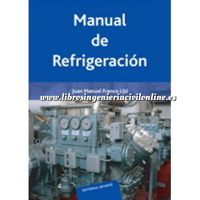 Imagen Climatización, calefacción, refrigeración y aire Manual de refrigeración 