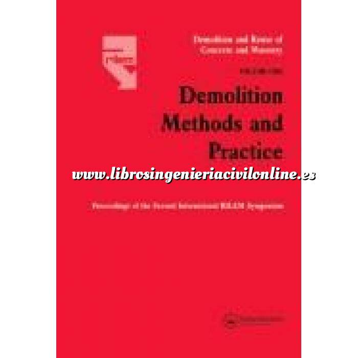 Imagen Demoliciones Demolition methods and practice 2 vol.