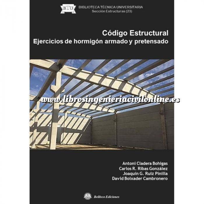 Imagen Estructuras de hormigón Código Estructural. Ejercicios de hormigon armado y pretensado