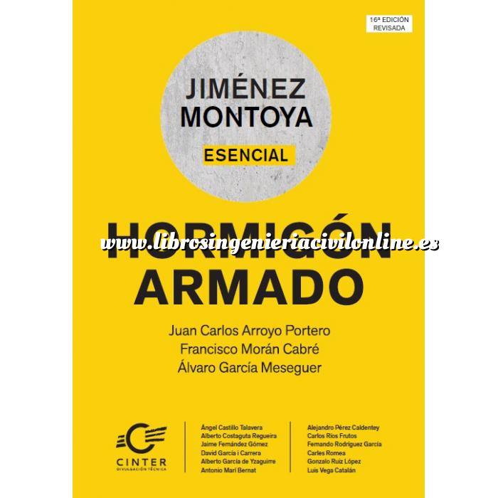 Imagen Estructuras de hormigón Jimenez Montoya Esencial.Hormigón armado