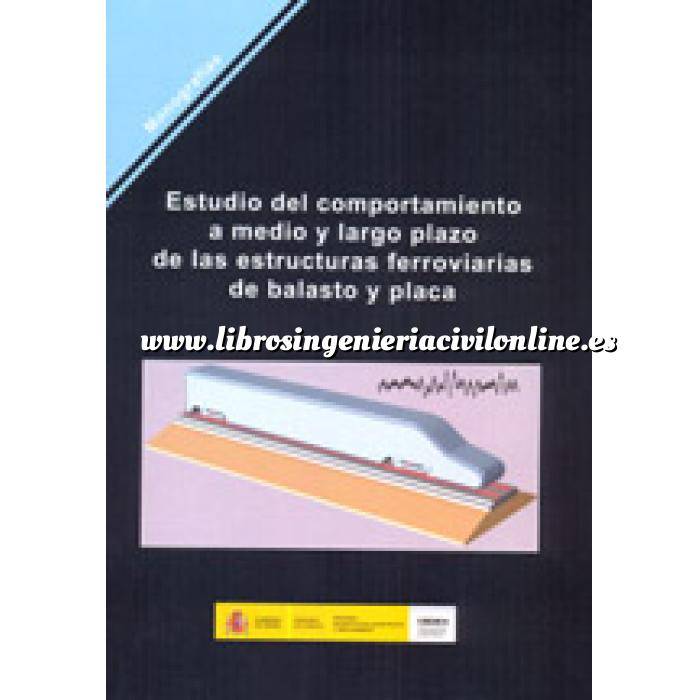 Imagen Ferrocarriles Estudio del comportamiento a medio y largo plazo de las estructuras ferroviarias de balasto y placa