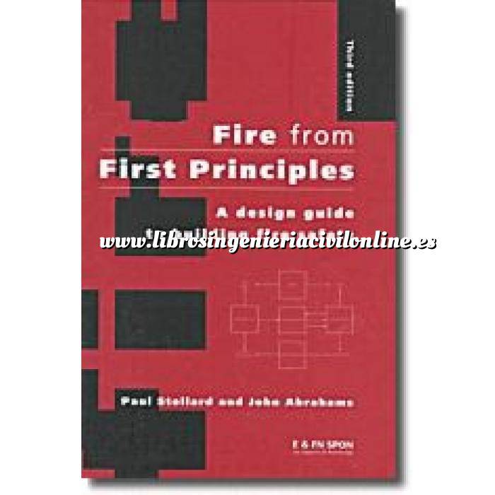 Imagen Instalaciones contra incendios Fire from first principles. a design guide to building fire safety 4º ed.