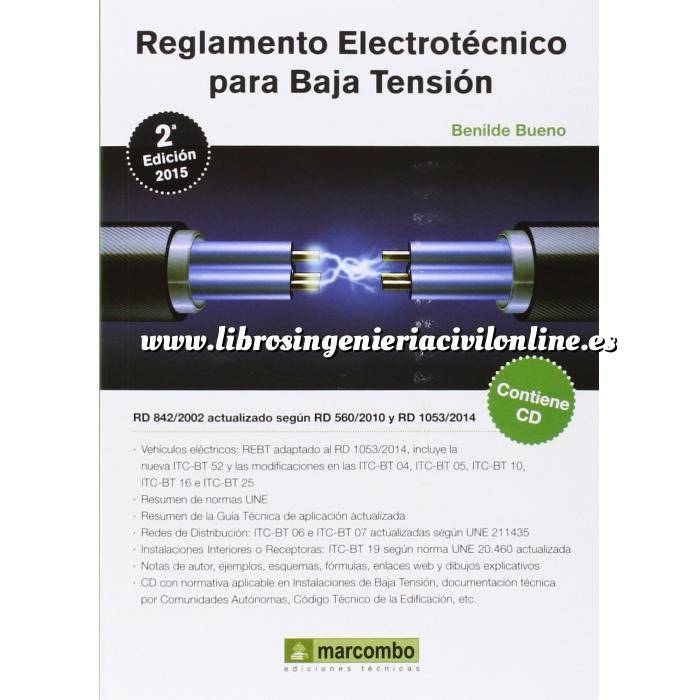 Imagen Instalaciones eléctricas de baja tensión Reglamento electrotecnico para baja tensión 