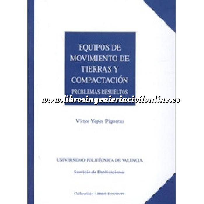 Imagen Maquinaria de obras publicas Equipos de movimiento de tierras y compactación. Problemas resueltos