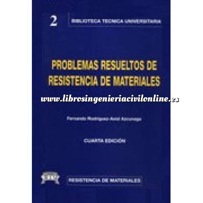 Imagen Resistencia de materiales
 Problemas resueltos de resistencia de materiales 