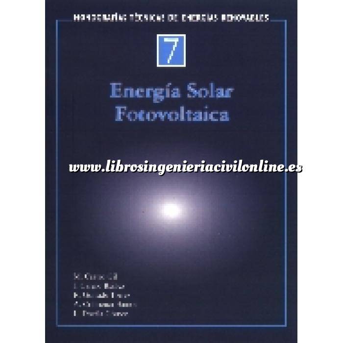 Imagen Solar fotovoltaica Monografías técnicas de energías renovables. Energía solar fotovoltaica