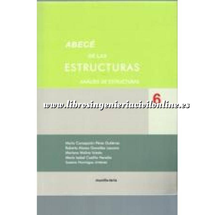 Imagen Teoría de estructuras Abecé de las estructuras.Anáisis de estructuras 