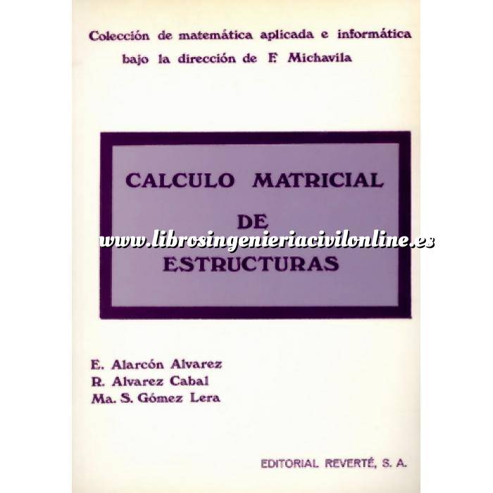 Imagen Teoría de estructuras Cálculo matricial de estructuras