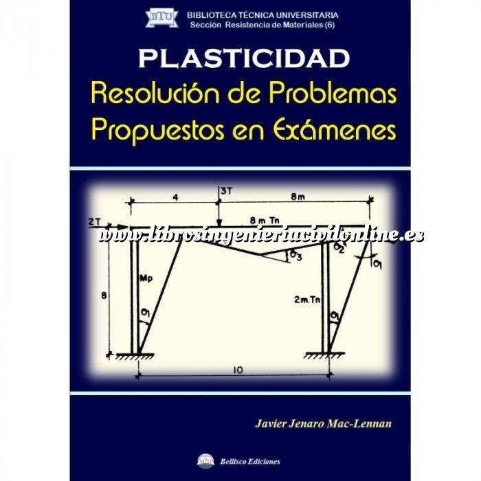 Imagen Teoría de estructuras Plasticidad. Resolución de Problemas Propuestos en Exámenes