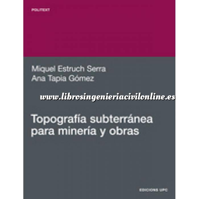 Imagen Topografía
 Topografía subterránea para minería y obra