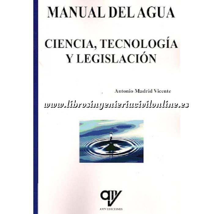 Imagen Tratamiento y depuración de aguas Manual del agua.ciencia,tecnología y legislación