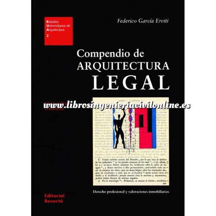 Imagen Valoraciones inmobiliarias Compendio de arquitectura legal