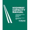 Carreteras - Highway capacity manual 2000 U.S. customary (HCM2K)