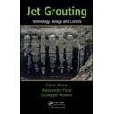 Mecánica del suelo
 - Jet Grouting.Technology, Design and Control