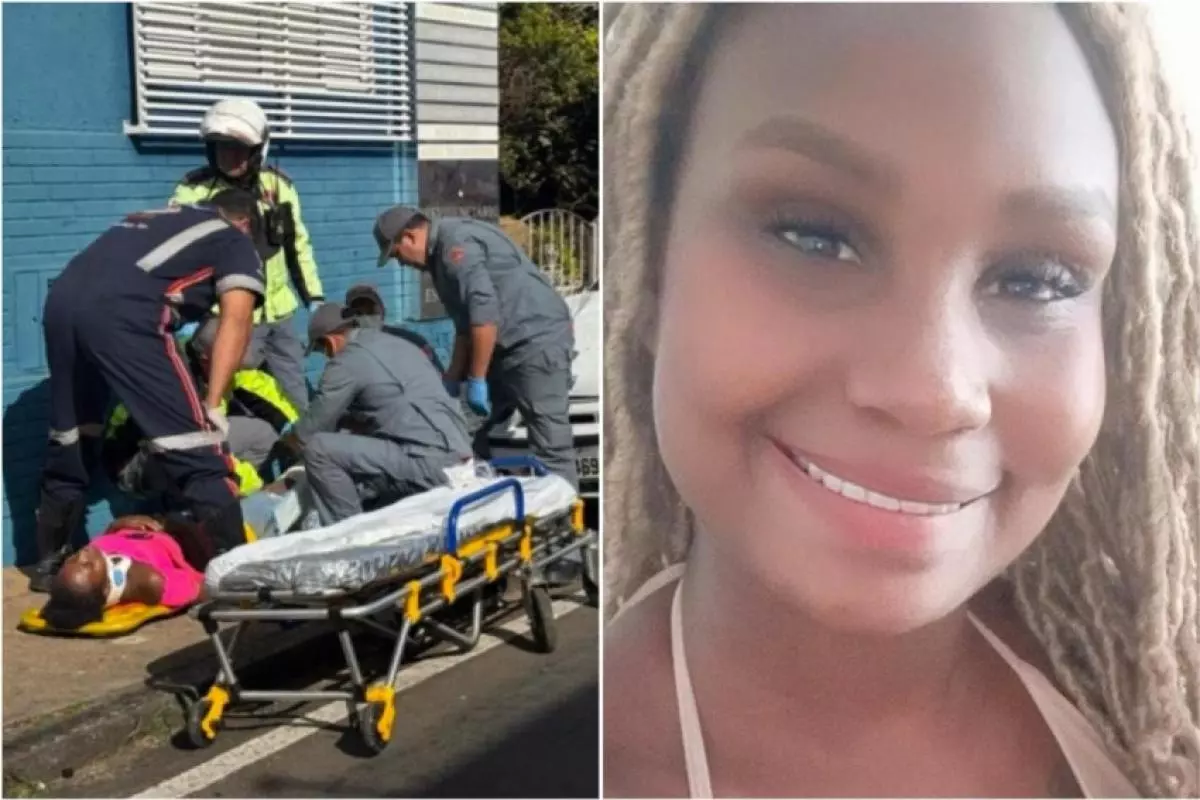 Vídeo - Mulher atropelada na calçada tem perna amputada