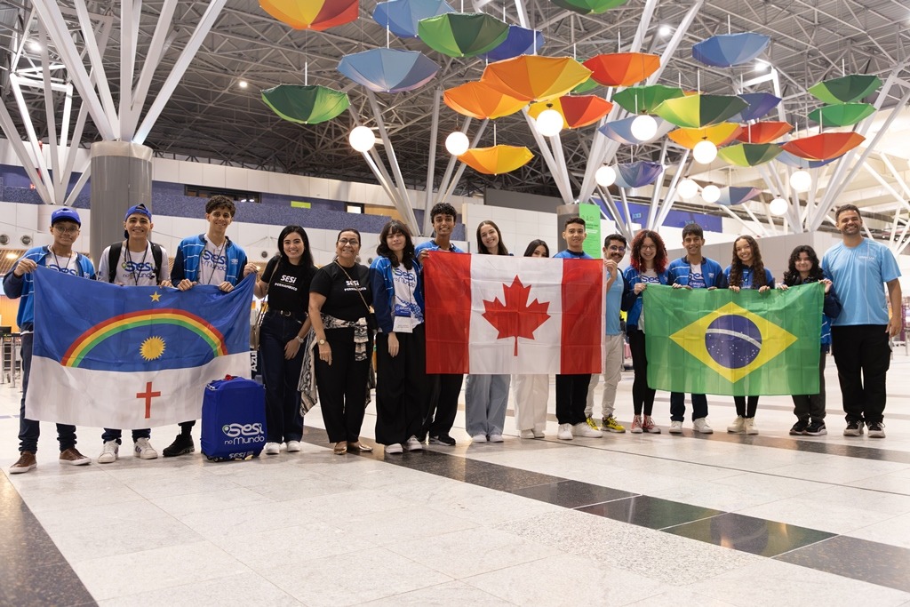 Estudante do SESI Araripina é selecionado para intercâmbio no Canadá pelo Programa SESI no Mundo