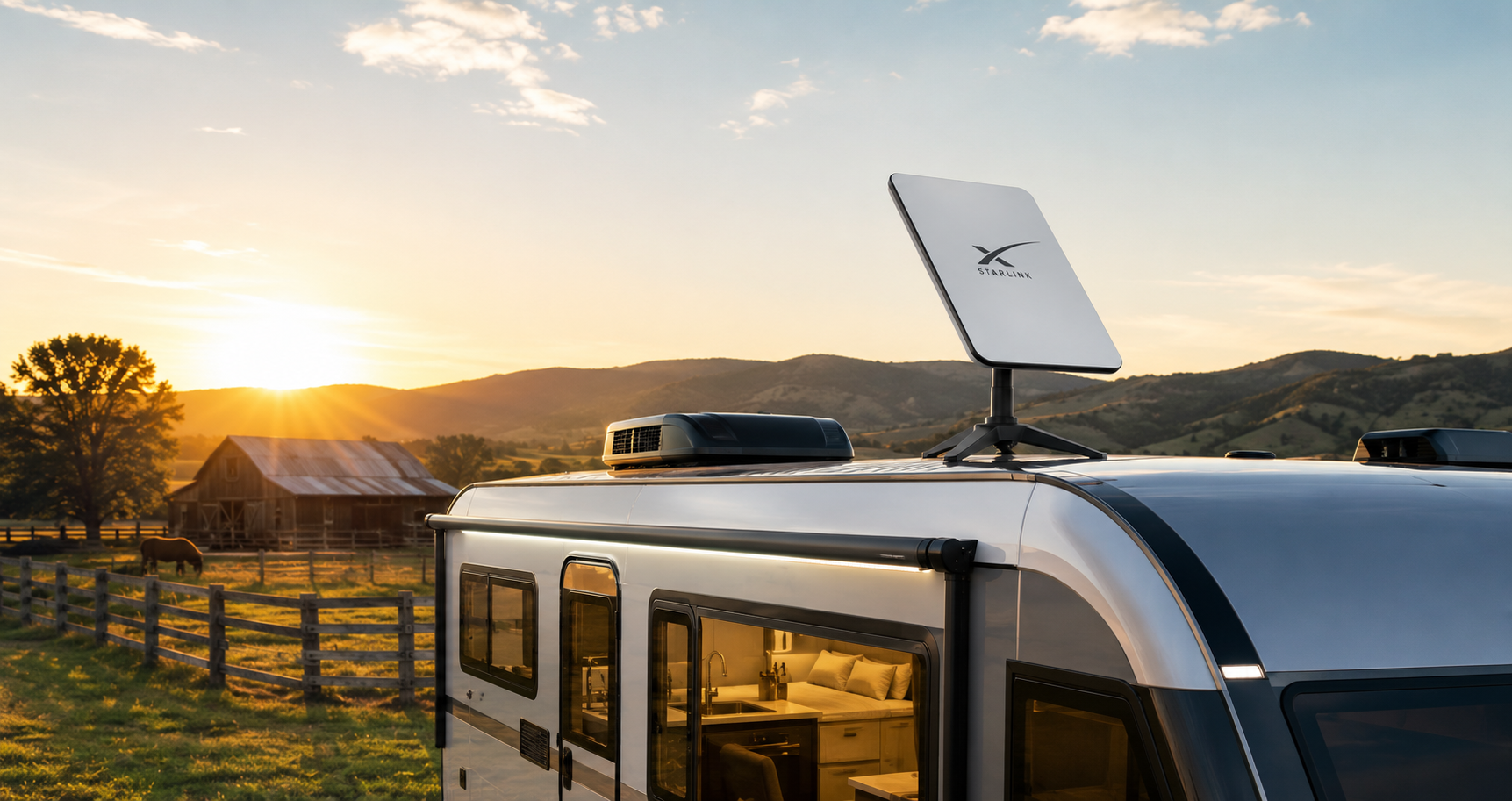 Starlink aposta em eficiência e lança antena mais compacta que reduz consumo de energia pela metade