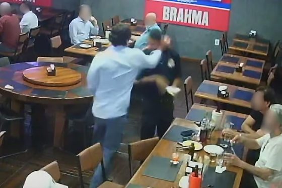 Justiça condena cliente que 'tomou surra' após agredir garçom em bar na Praça Popular