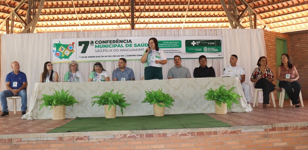 Participação popular marca a 7ª Conferência de Saúde e fortalece debate sobre o futuro do SUS em São Félix do Araguaia