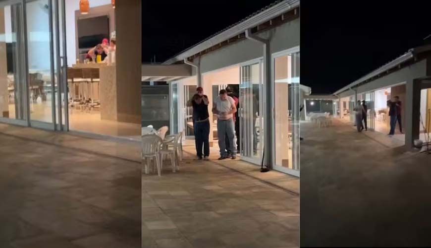 Criminosos fazem 10 pessoas reféns durante festa de aniversário em MT