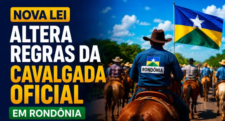 Nova lei altera regras da Cavalgada Oficial em Rondônia e fixa limite de 4h30 para desfile