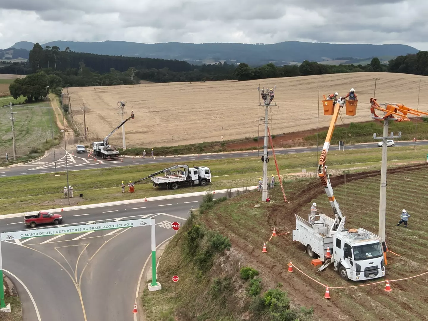 Celesc executa 74% do maior plano de investimentos da história na região de Mafra e projeta novas obras até 2026