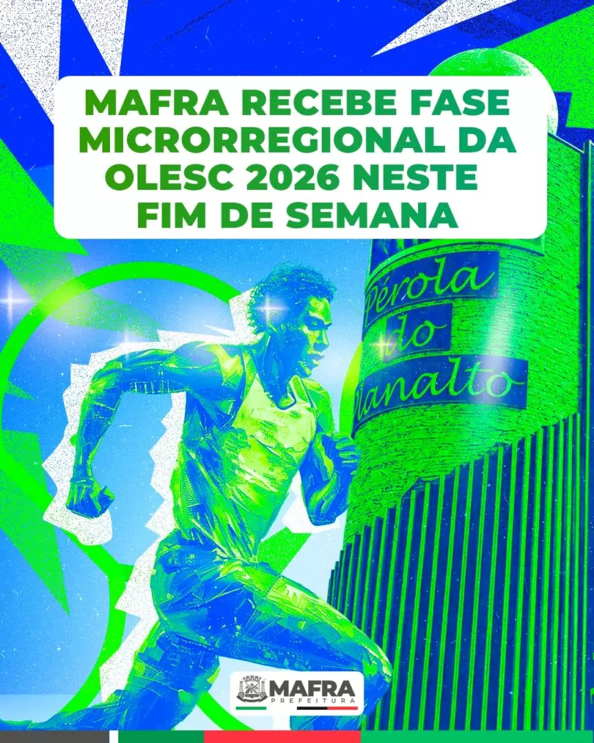 Mafra recebe fase microrregional da Olesc 2026 neste fim de semana