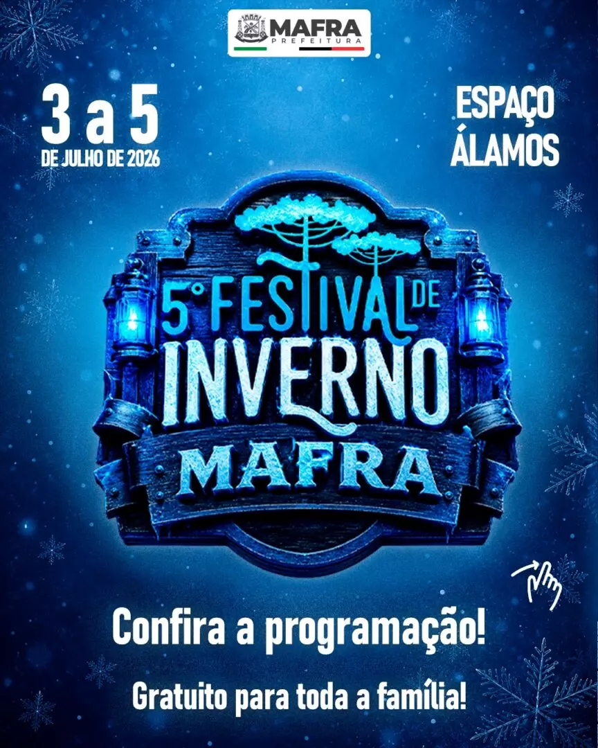 Confira a programação completa do V Festival de Inverno de Mafra