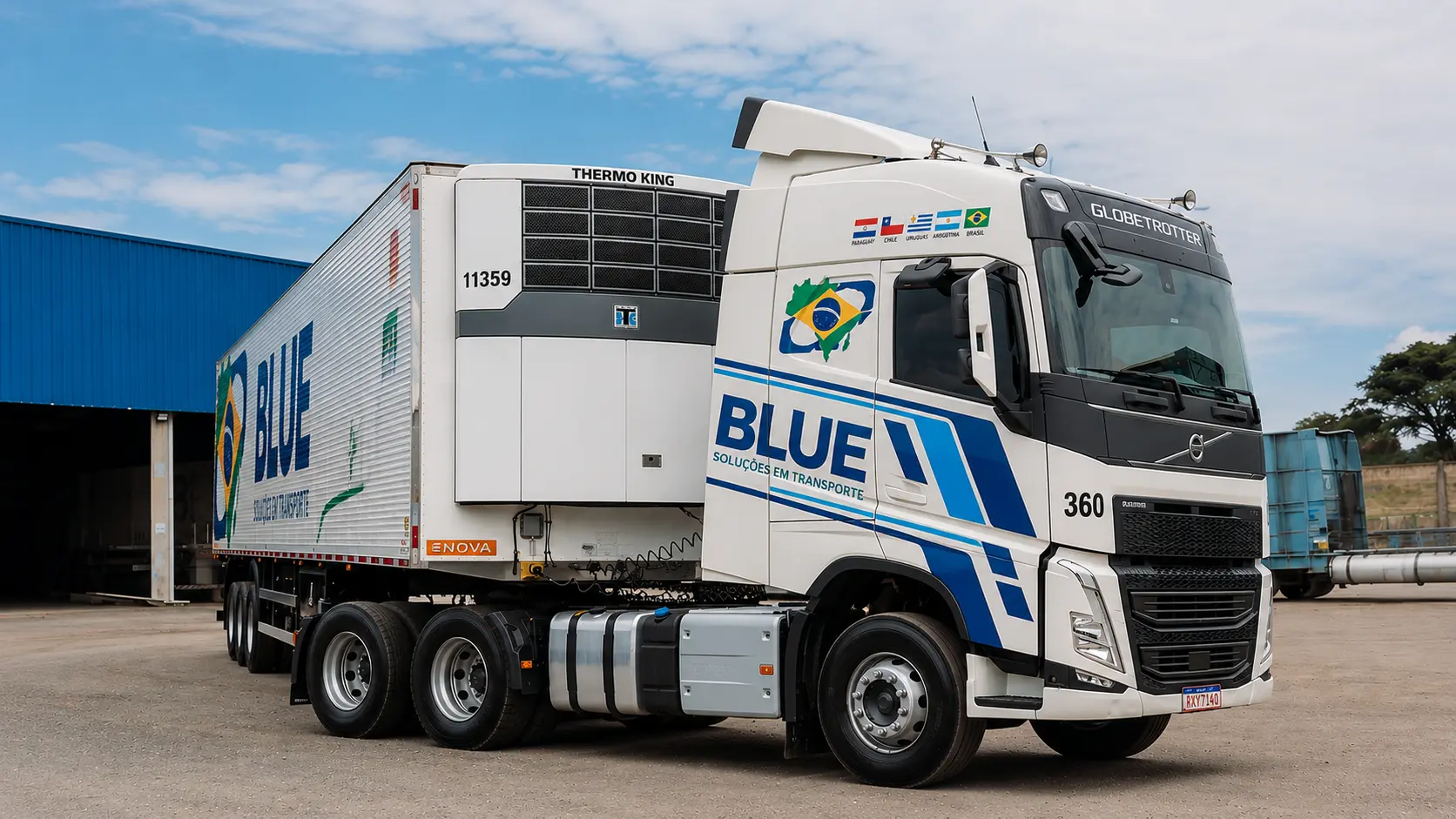 Blue Transportes abre vagas para motoristas carreteiros em todo Brasil