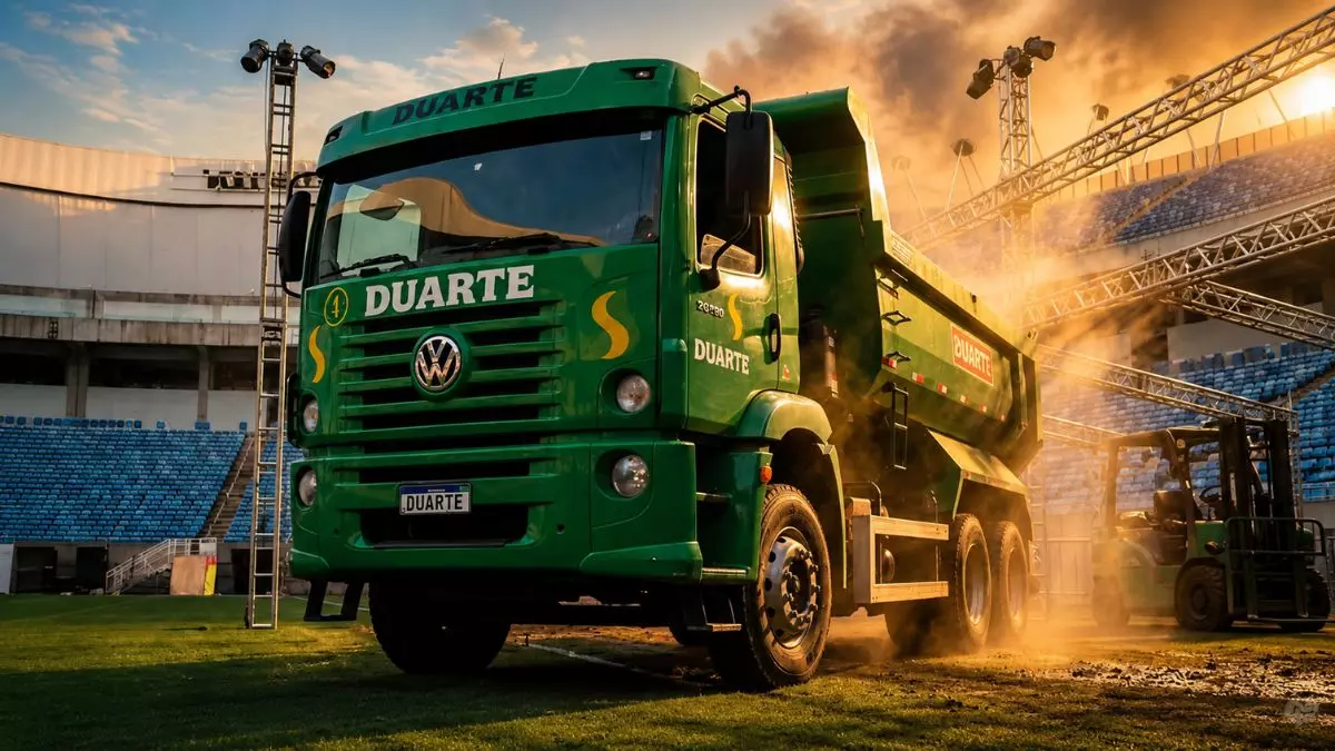 Duarte abre vagas para motoristas de caminhão caçamba
