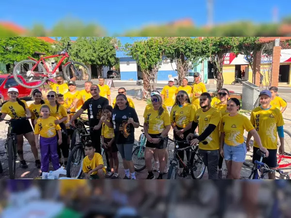 Granjeiro recebe etapa do Ciclo Sesc com participação de ciclistas e sorteio de bicicletas