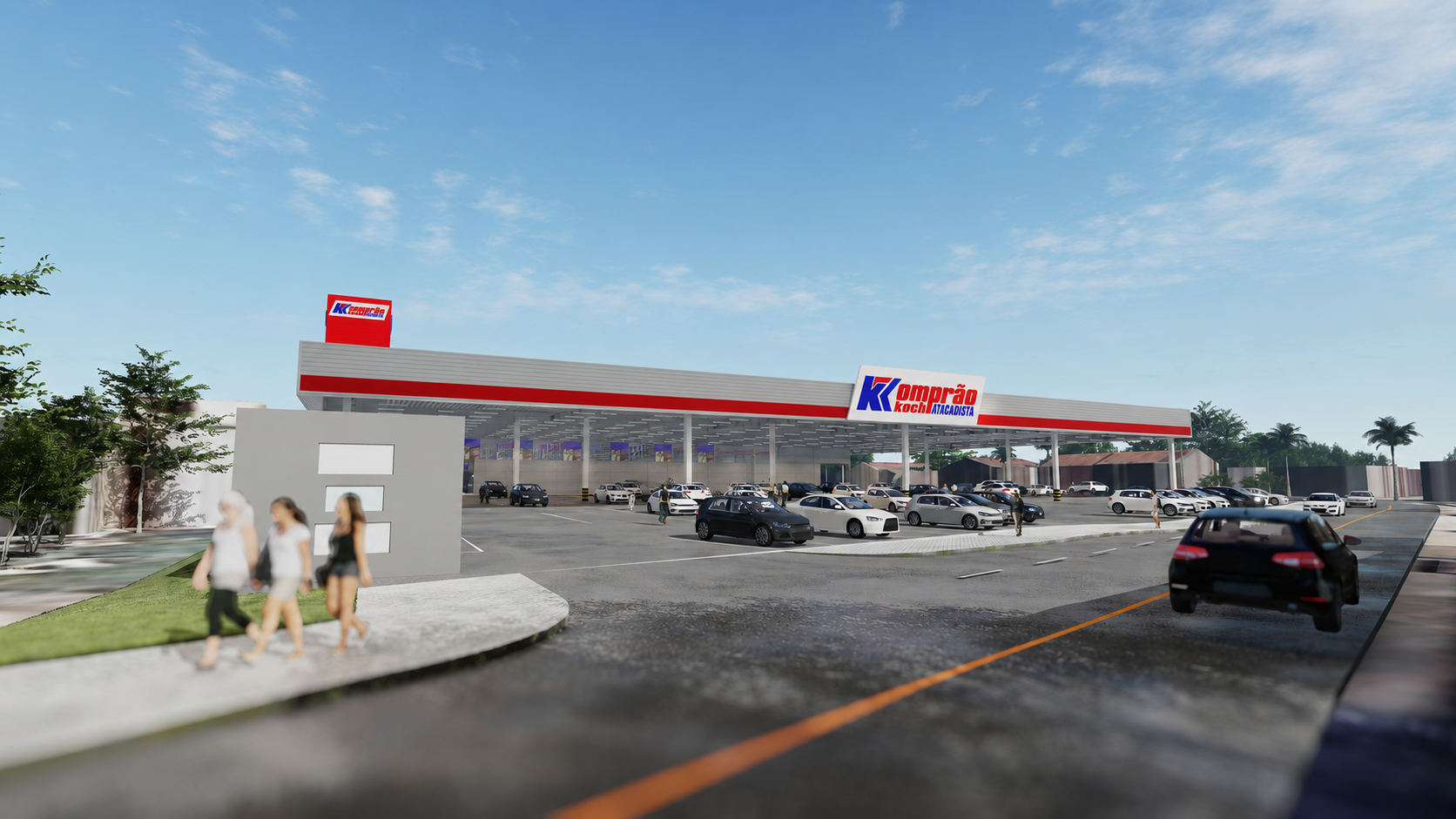 Grupo Koch inaugura primeira loja Komprão em Balneário Barra do Sul
