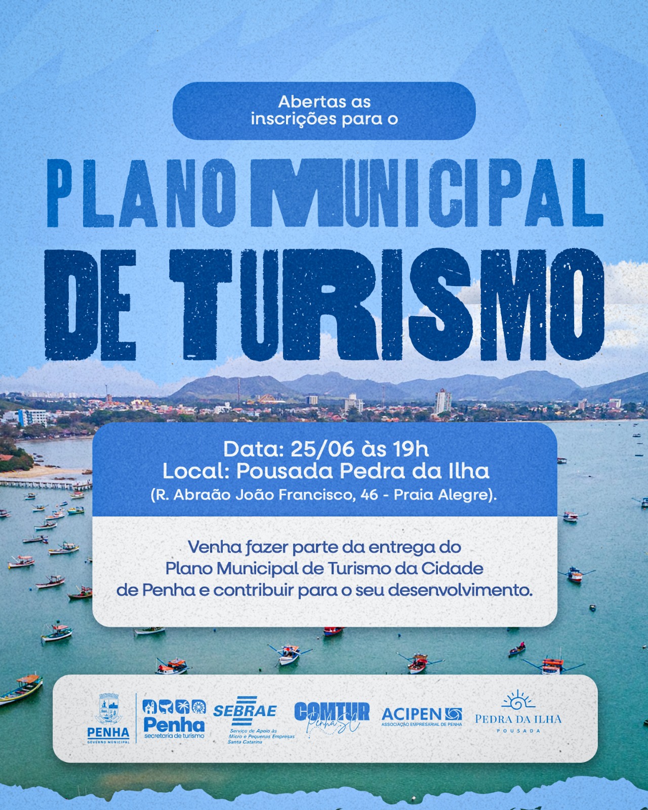Penha apresenta novo Plano Municipal de Turismo em evento oficial