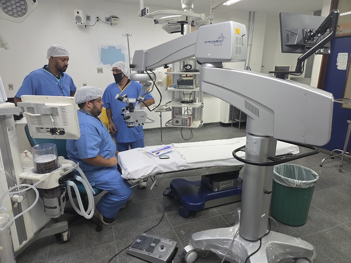 Hospital de Base amplia atendimento oftalmológico com novos equipamentos de R$ 1,4 milhão