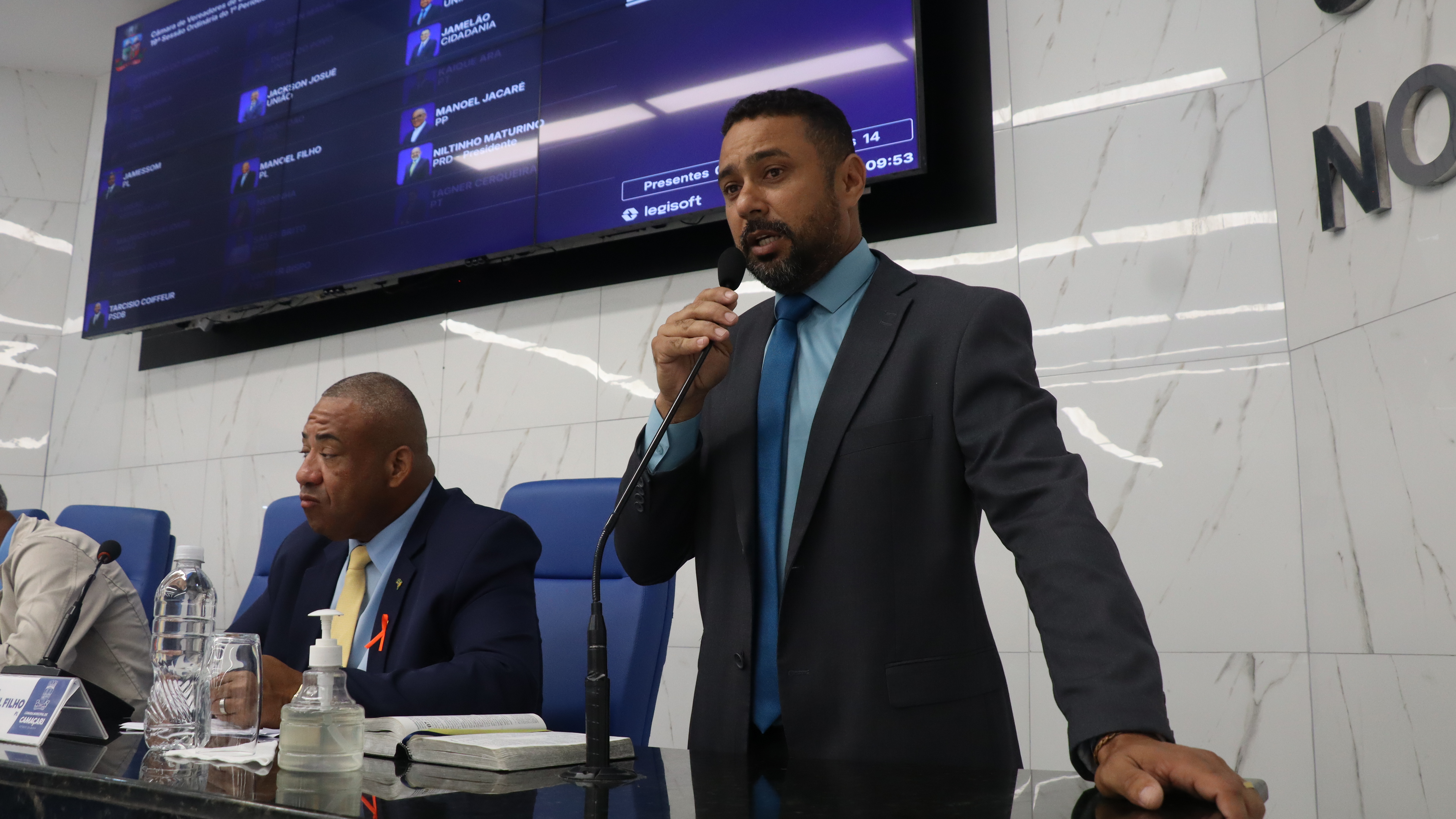 Segurança pública e infraestrutura pautam sessão ordinária da Câmara de Camaçar