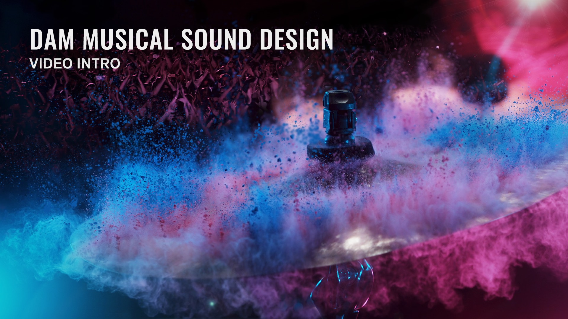 DAM Musical Sound Design Poster Frame