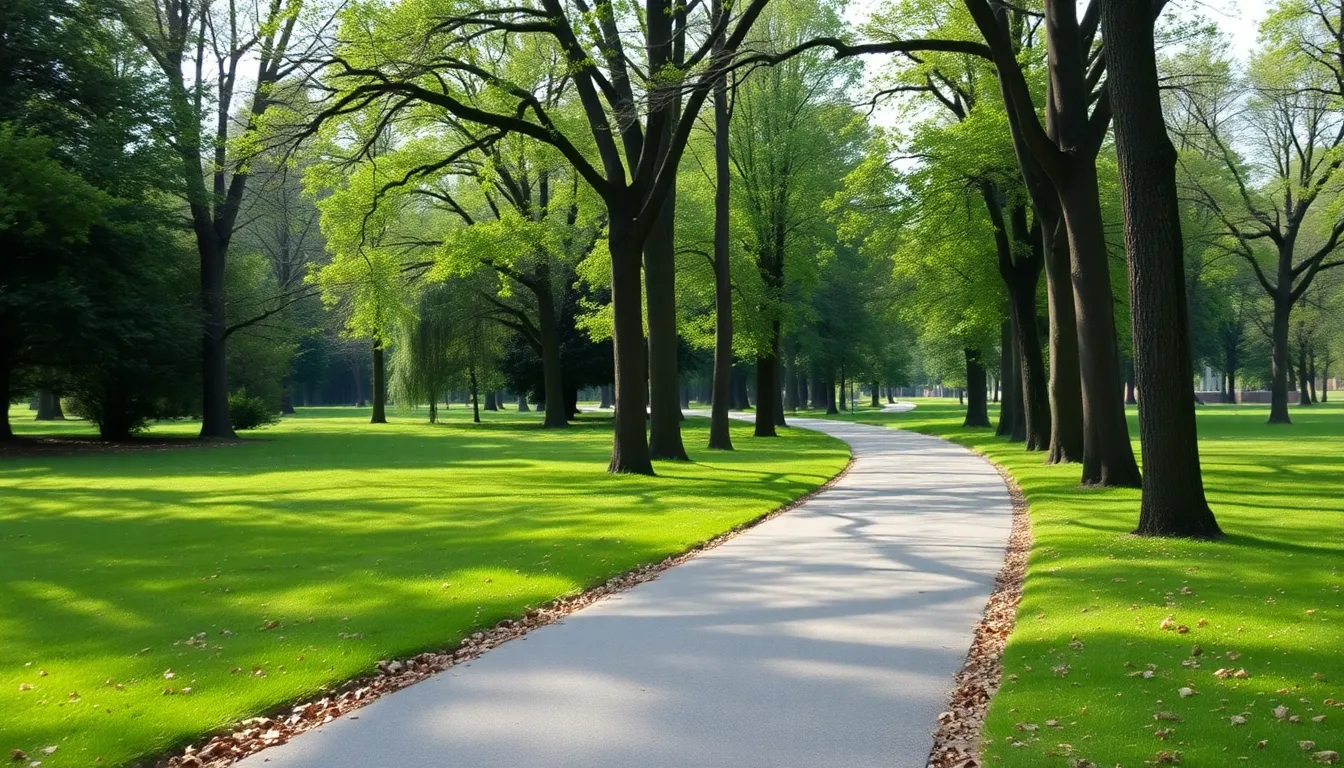 Running Trail Map