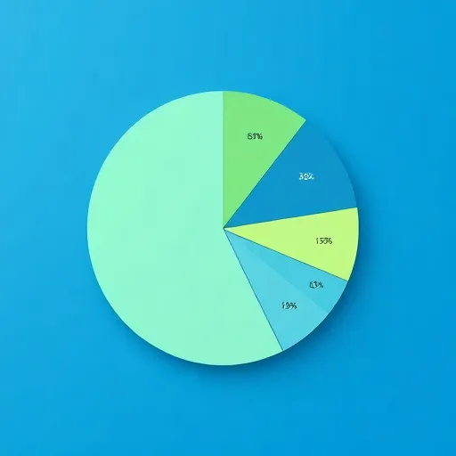 Gráfico de distribuição de gastos