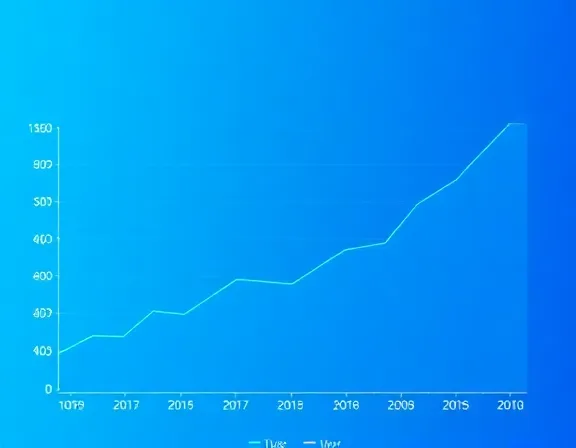 Gráfico de tendência mensal