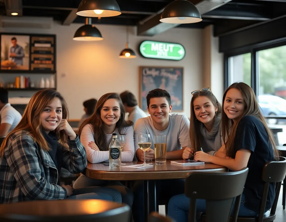 Rencontre au café