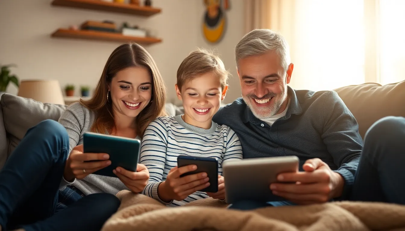 Família protegida digitalmente