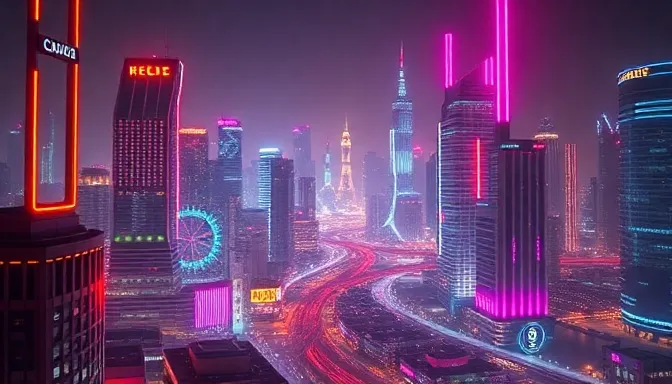 Futuristic city