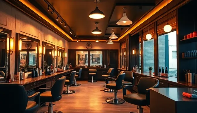 Barbearia Interior
