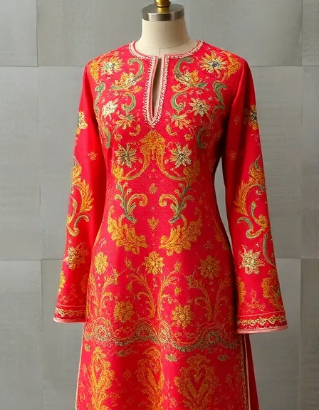 Embroidered Suit