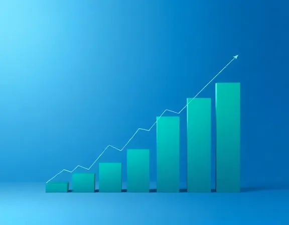 Gráfico de evolução patrimonial