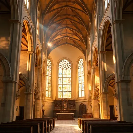 Interior da igreja
