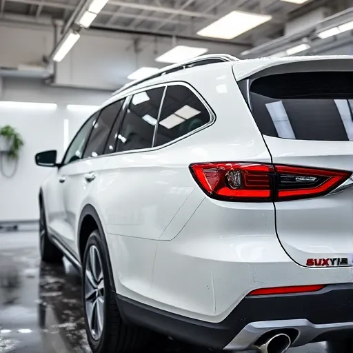 SUV Washing